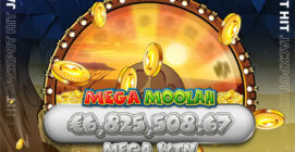 €6,825,508 Mega Moolah Jackpot Win