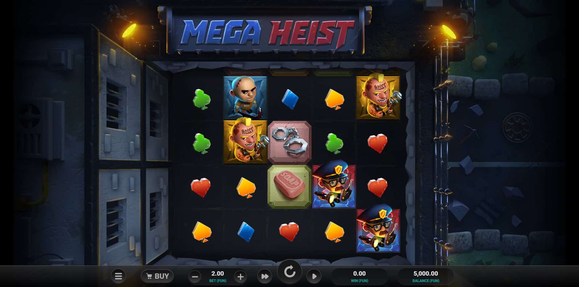 Mega Heist slot