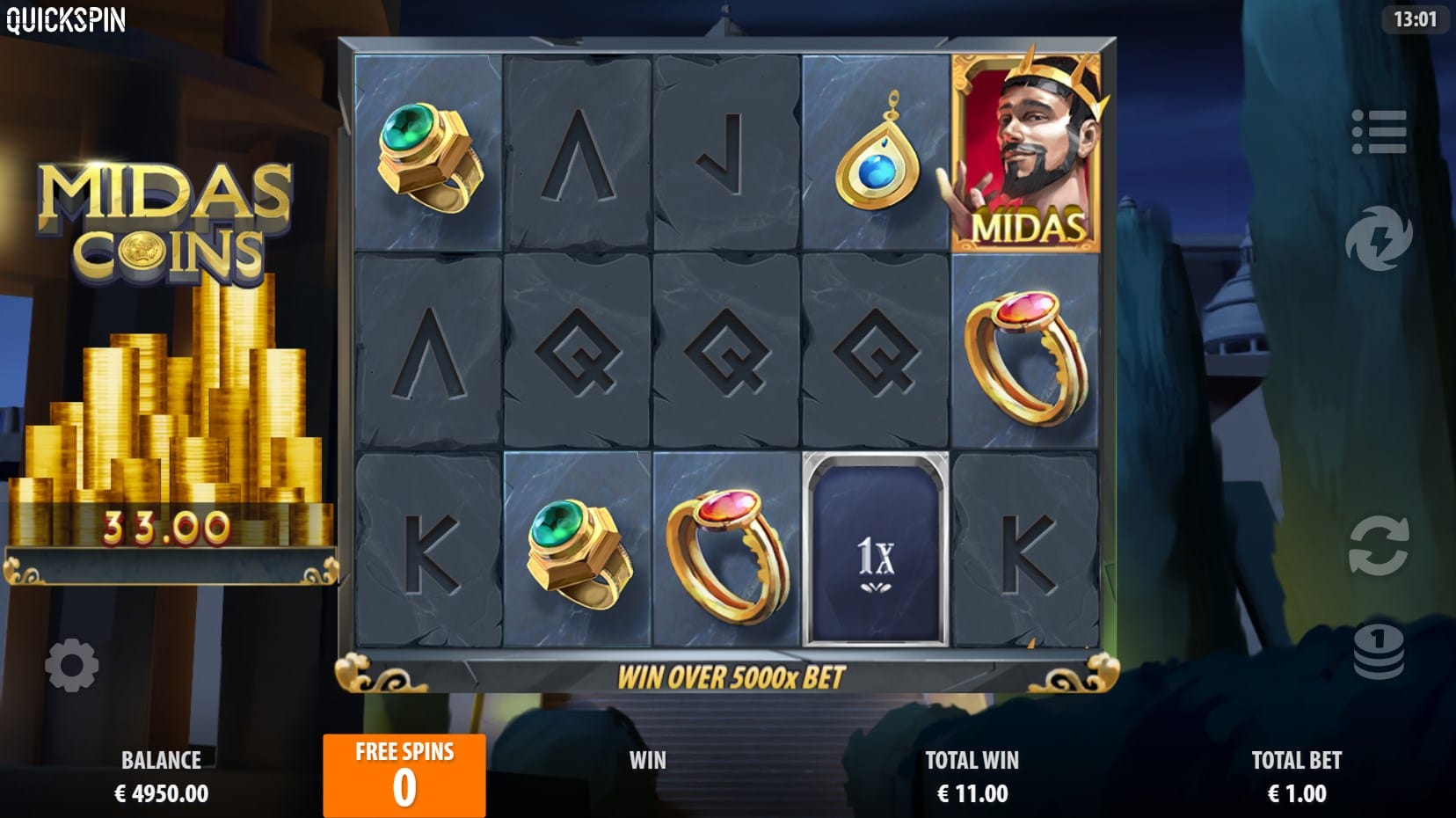 Midas Coins slot