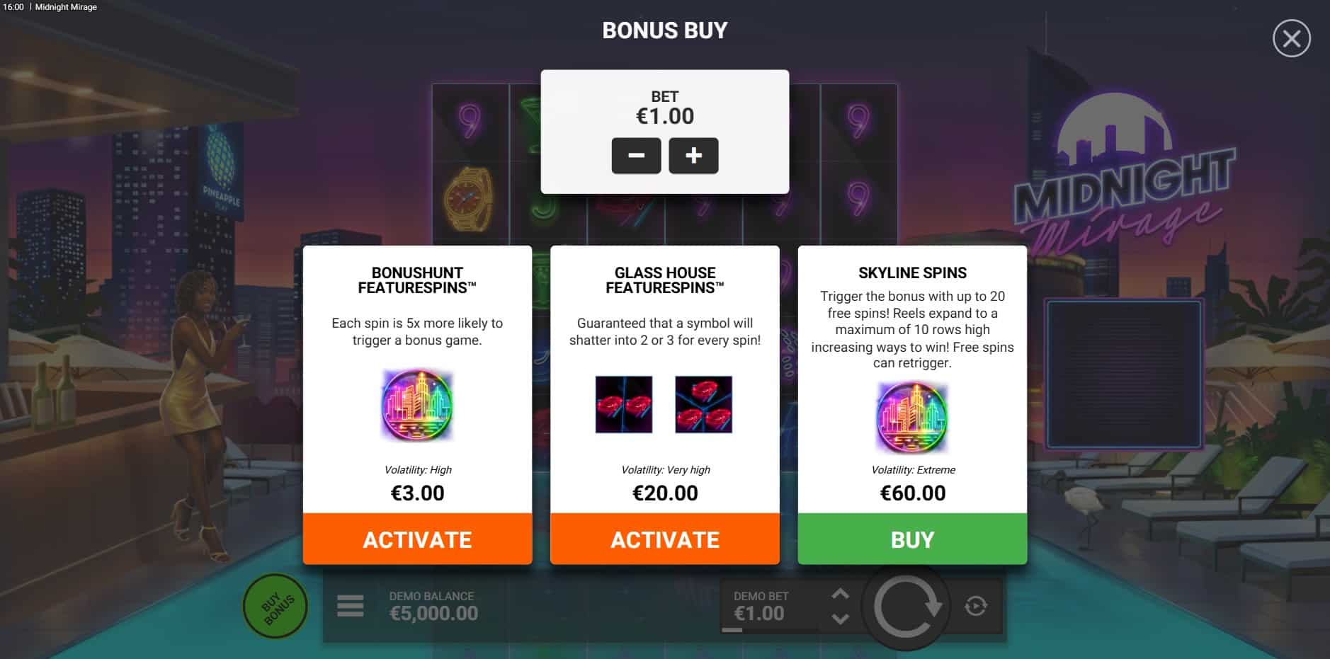Midnight Mirage slot