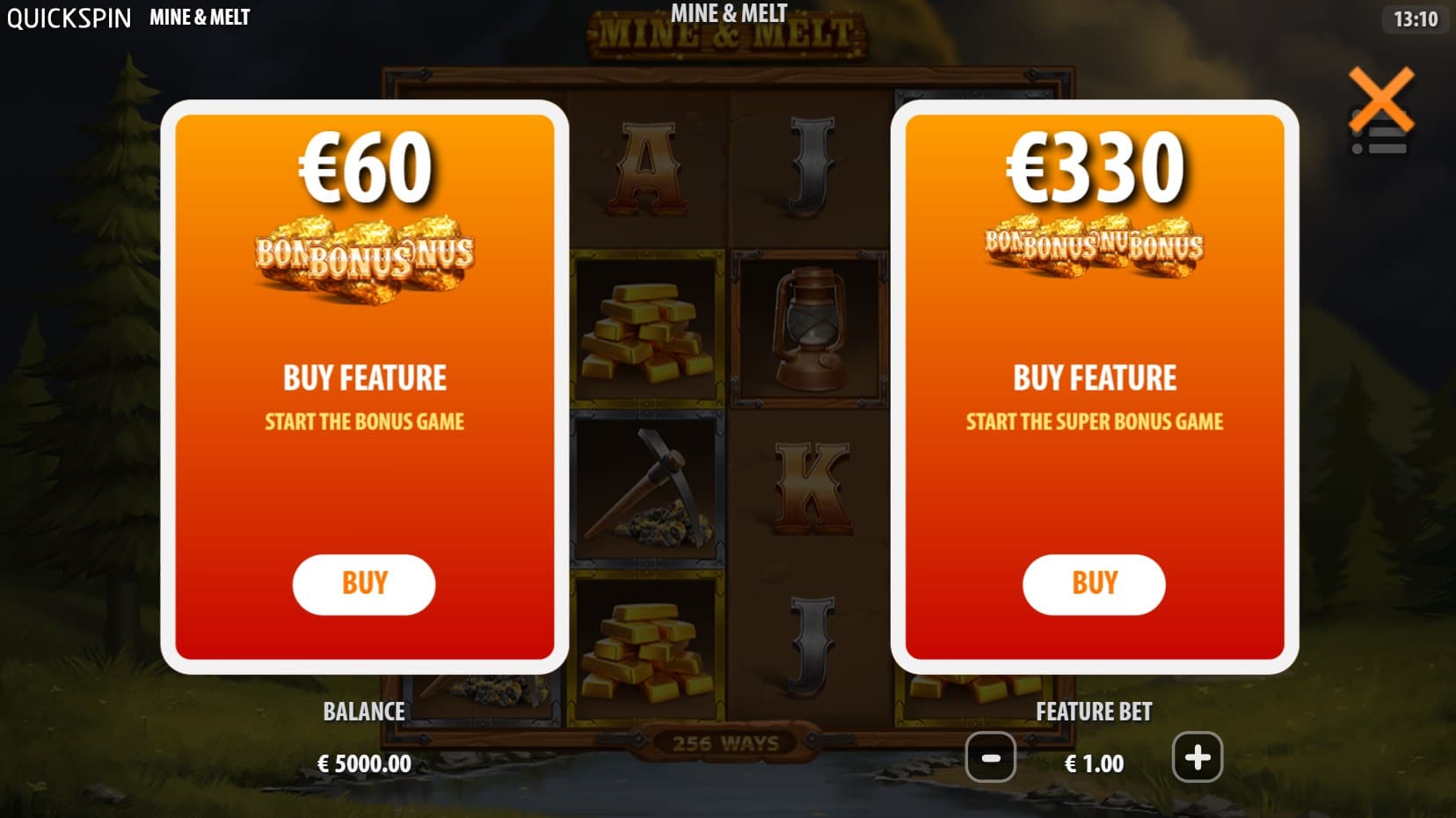 Mine & Melt slot