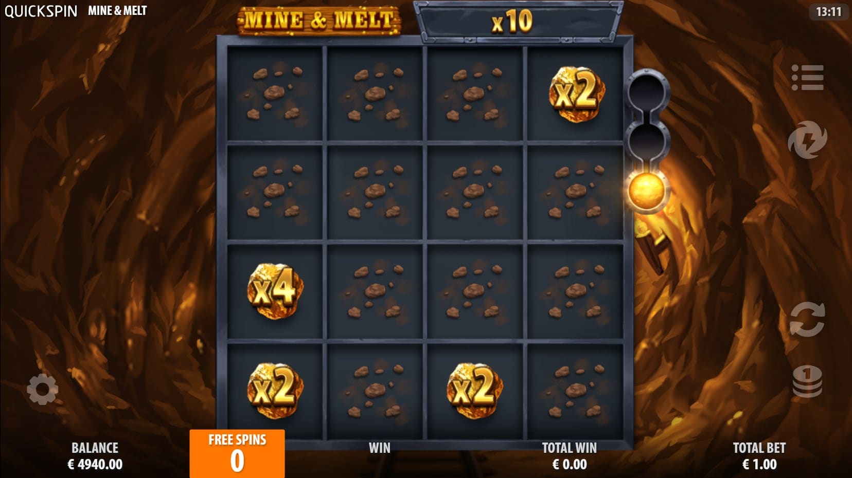 Mine & Melt slot