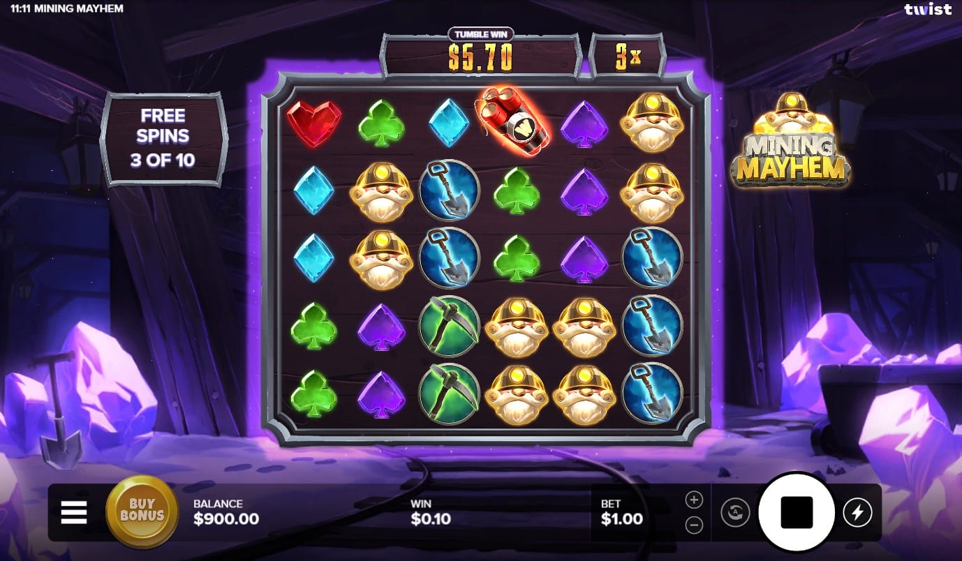 Mining Mayhem slot