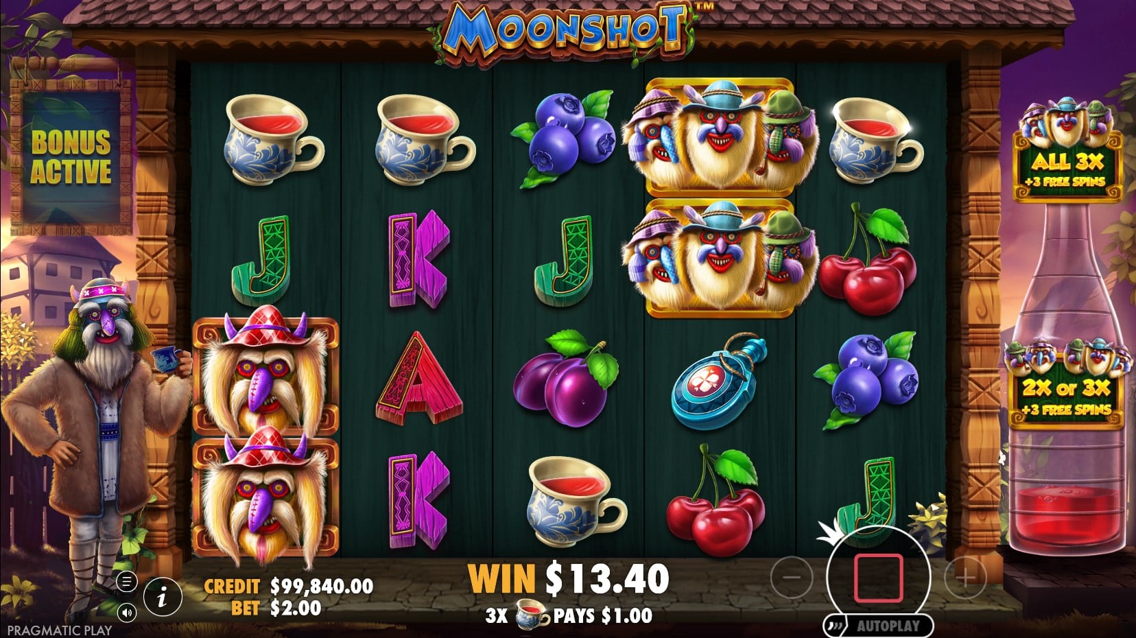 Moonshot slot
