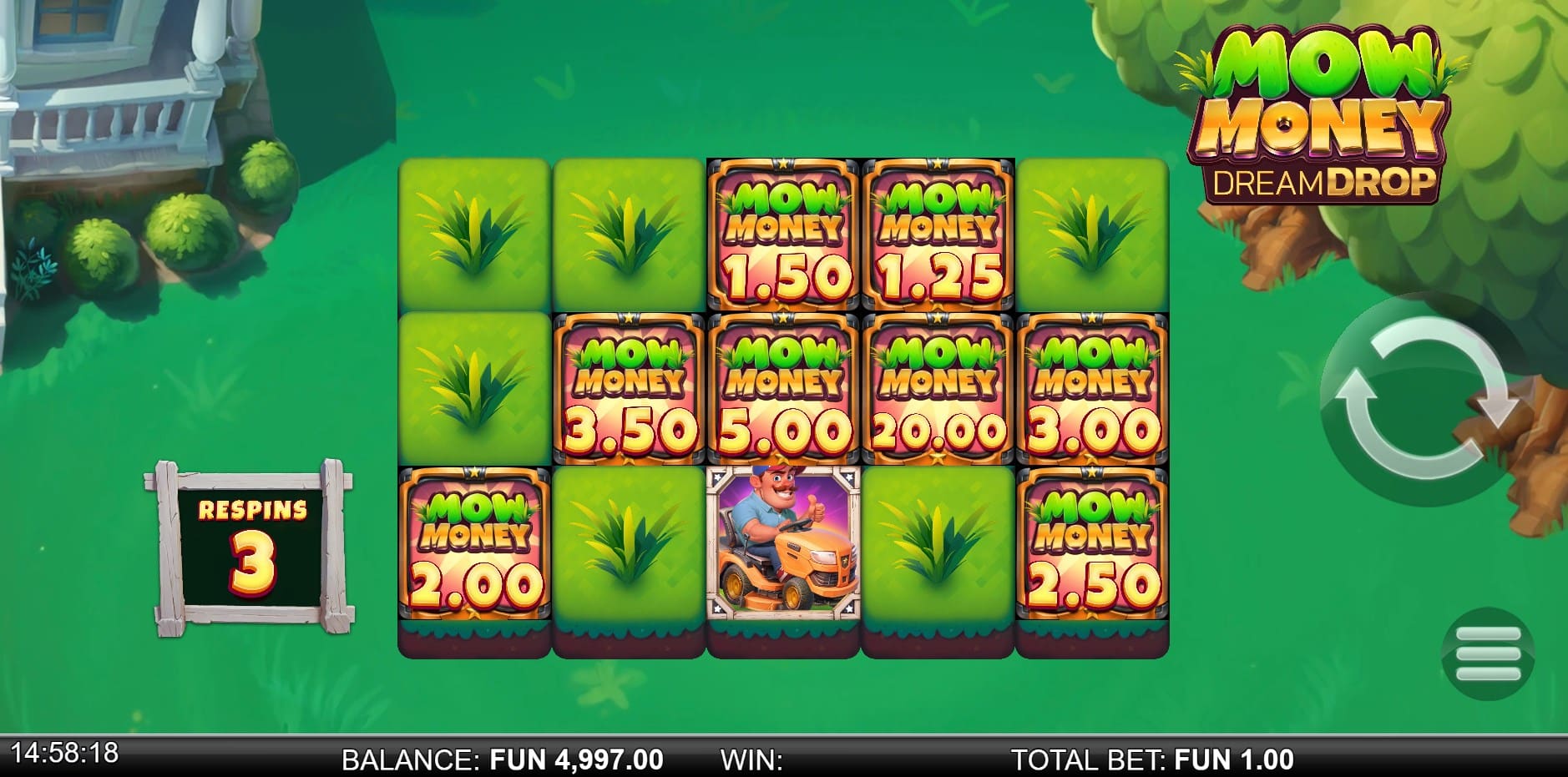 Mow Money Dream Drop slot