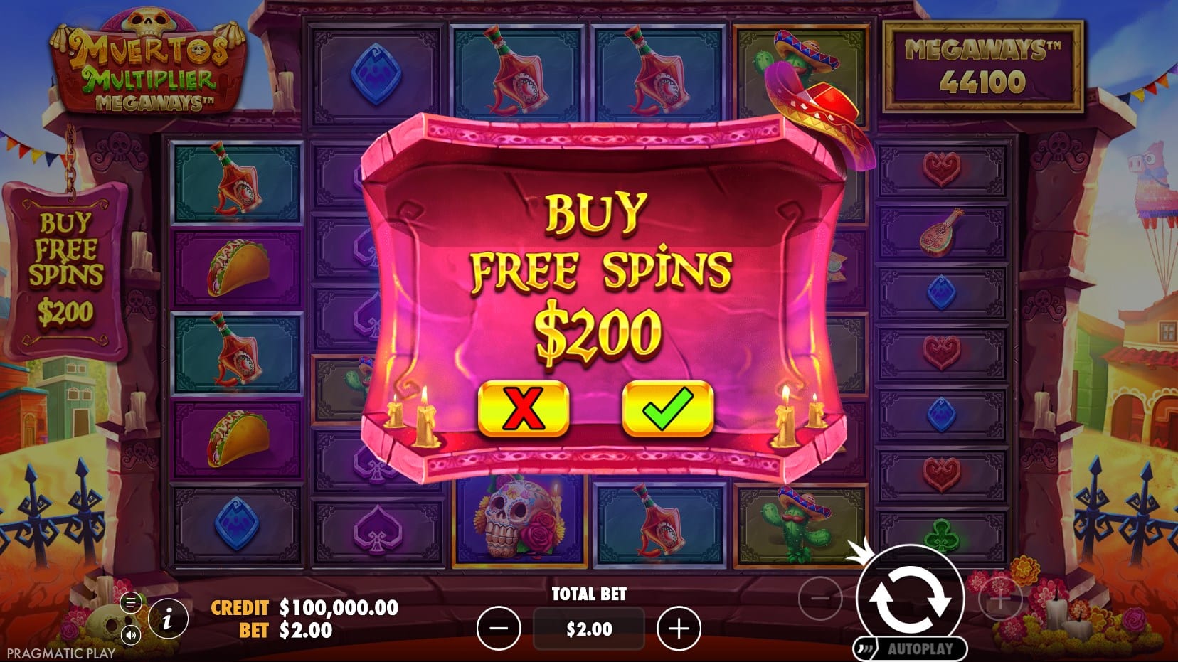 Muertos Multiplier Megaways slot