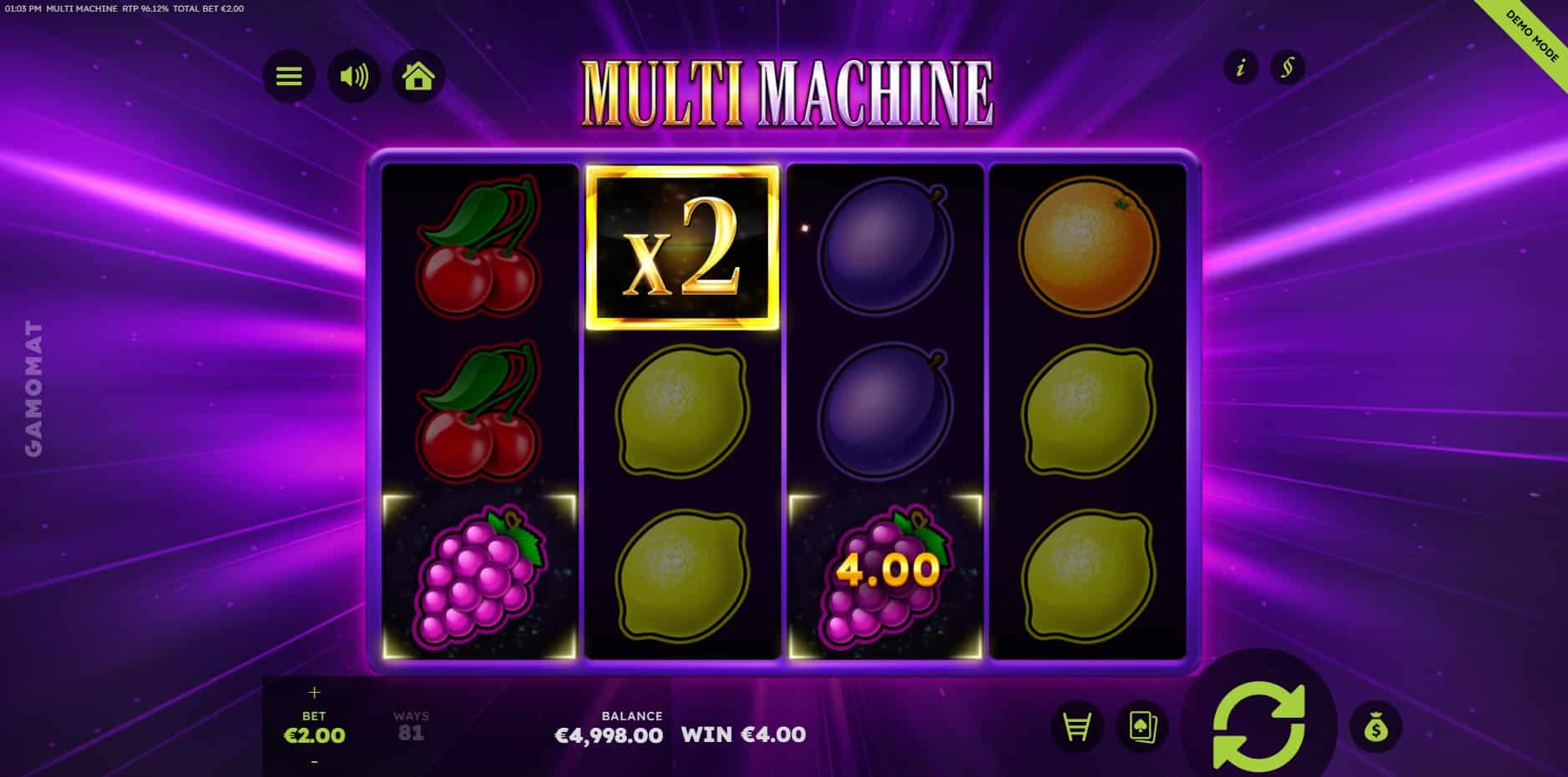 Multi Machine slot