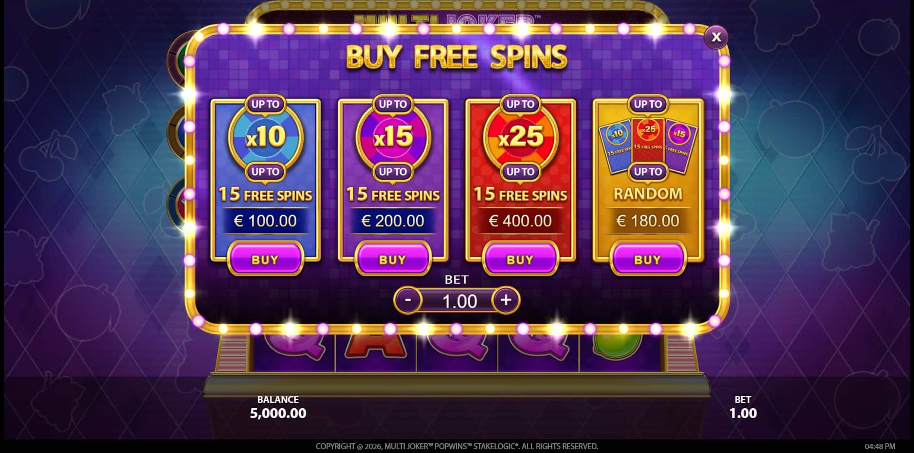 Multi Joker PopWins slot