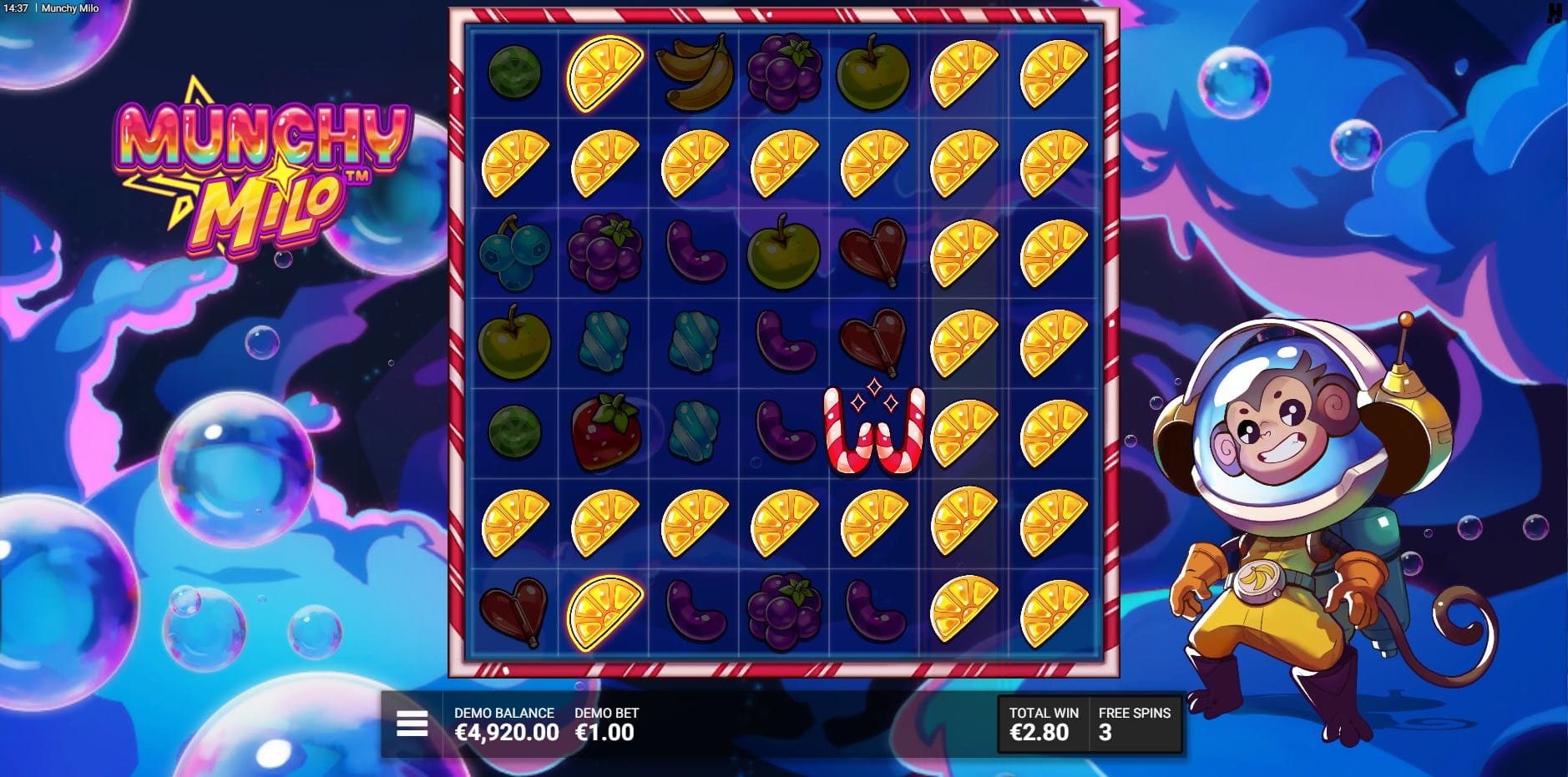 Munchy Milo slot
