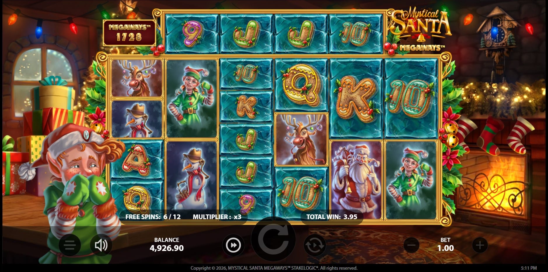 Mystical Santa Megaways slot