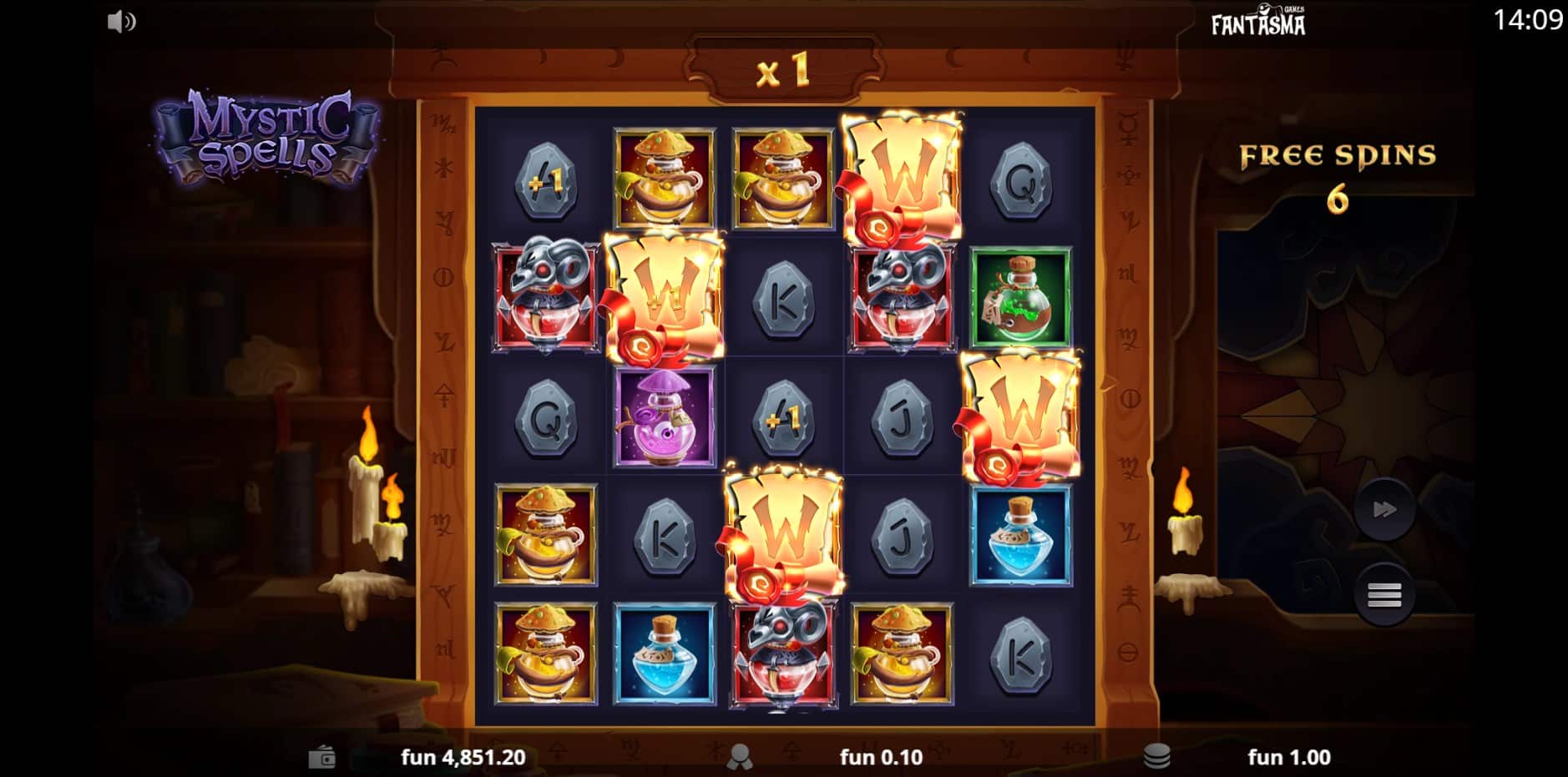 Mystic Spells slot