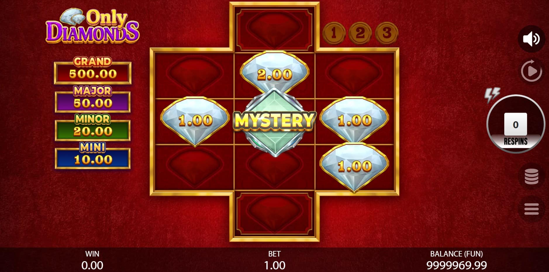 Only Diamonds slot
