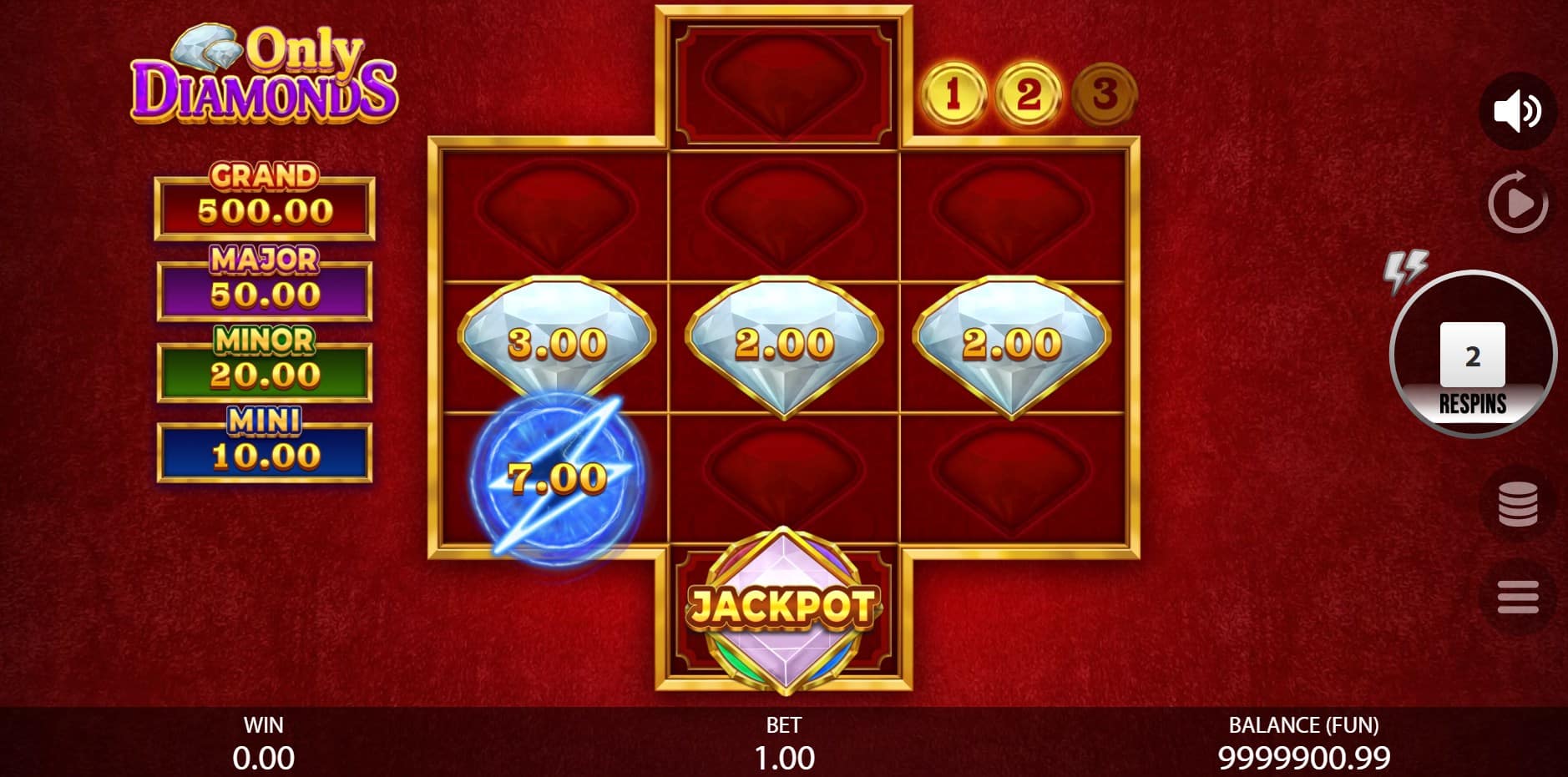 Only Diamonds slot