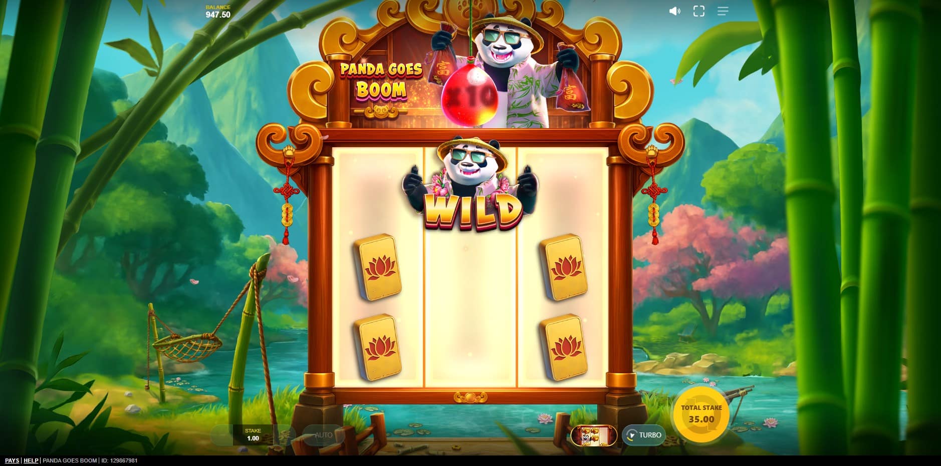 Panda Goes Boom slot