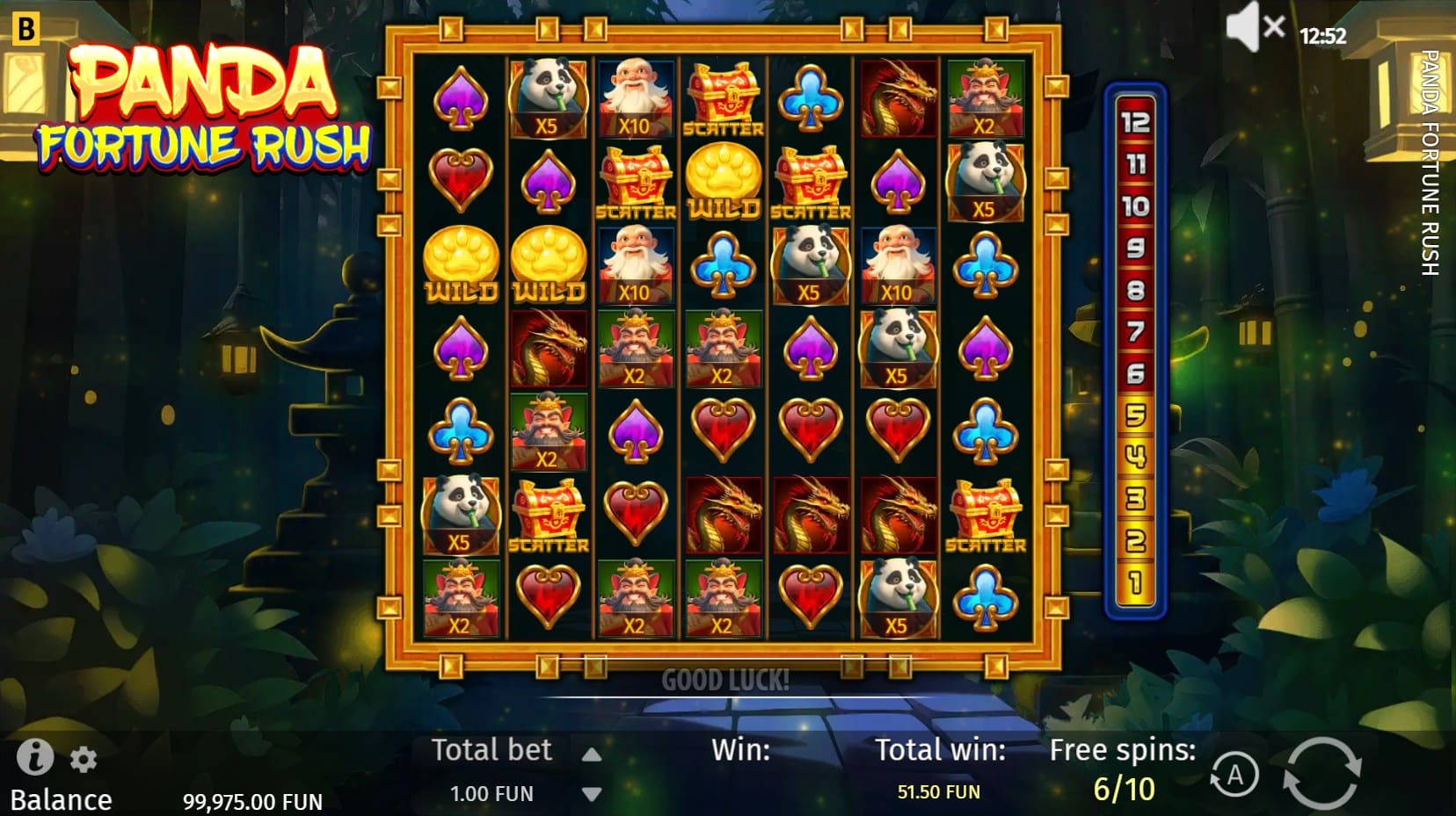 Panda Fortune Rush slot