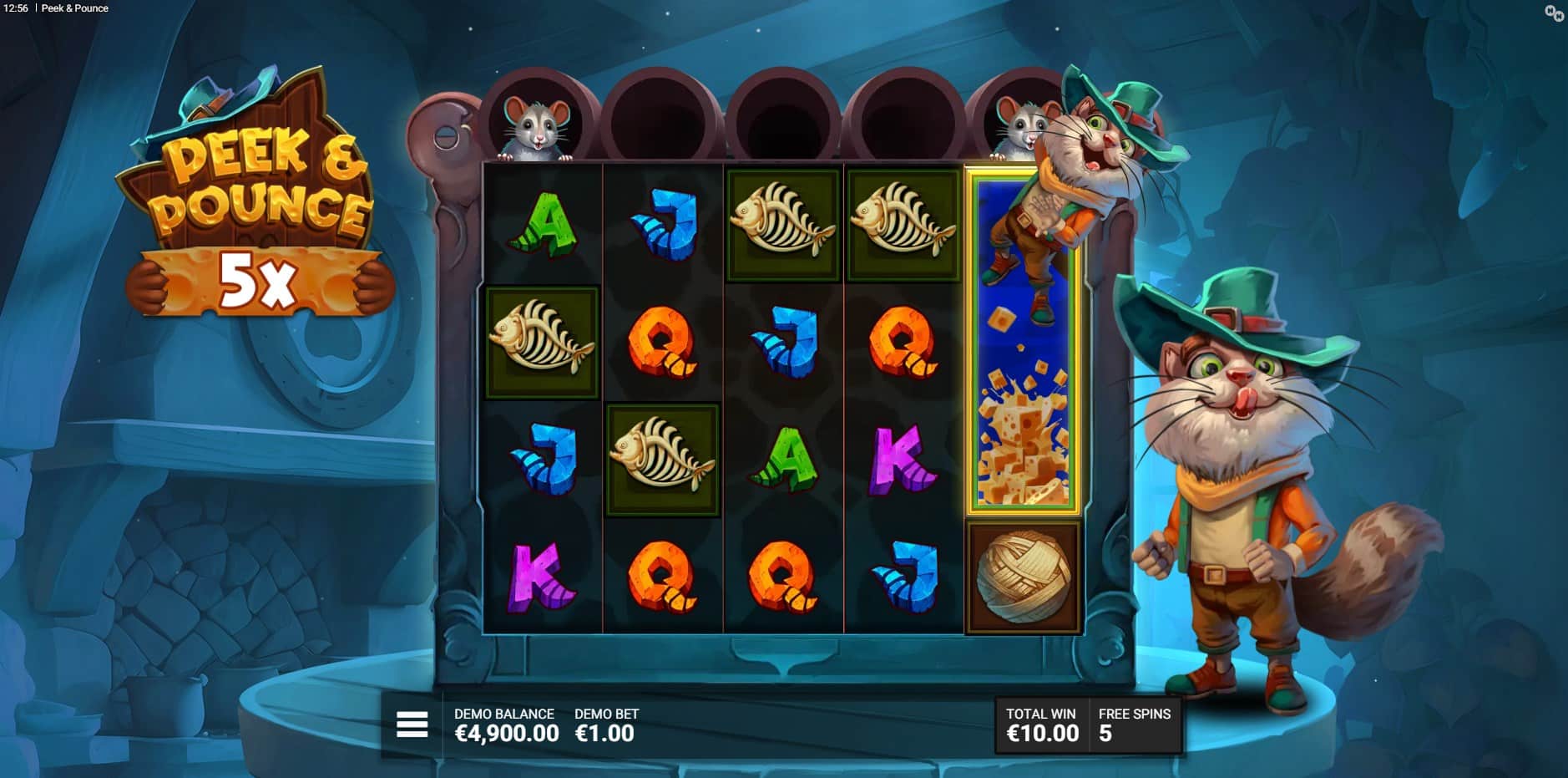 Peek & Pounce slot
