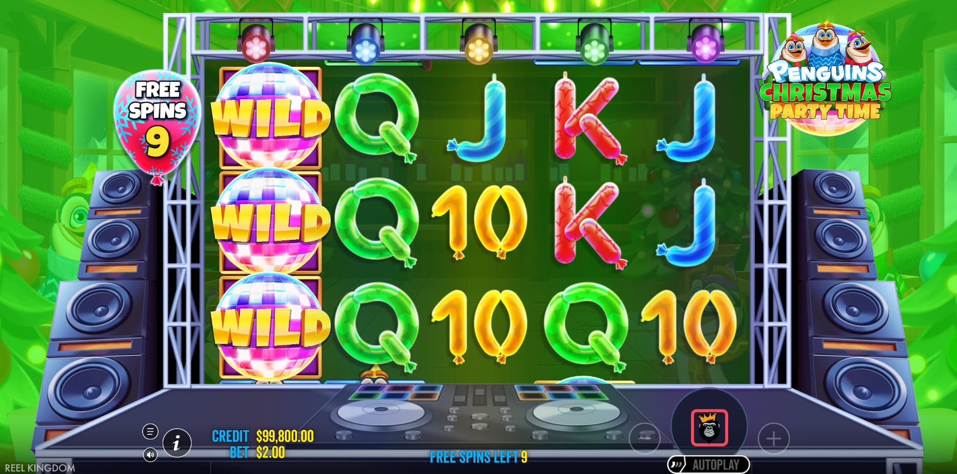 Penguin Christmas Party Time slot