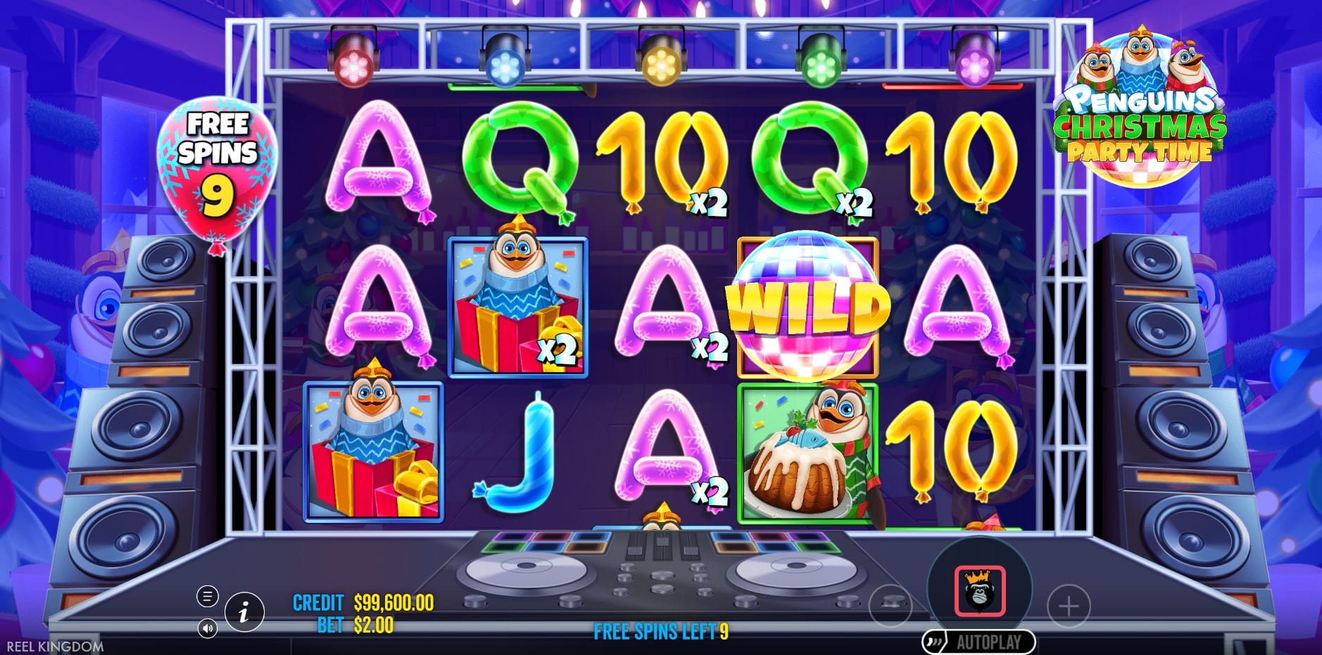 Penguin Christmas Party Time slot