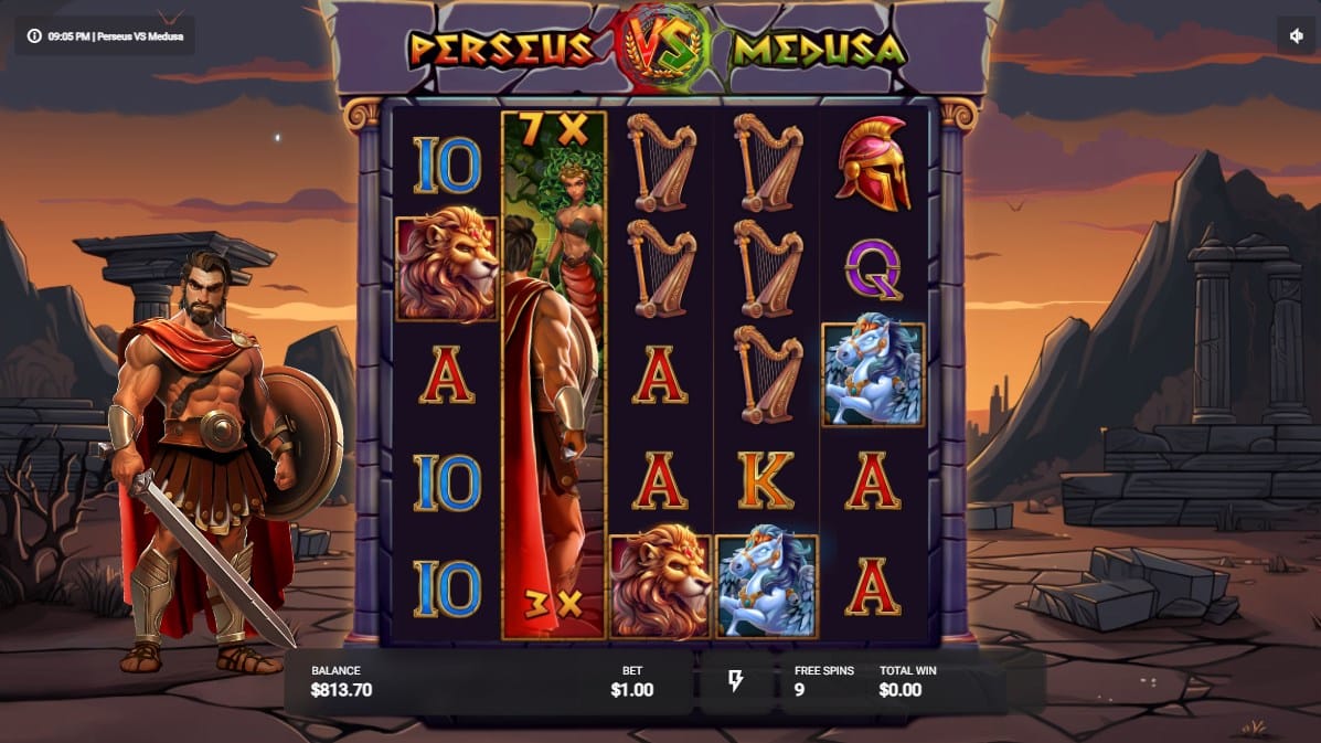 Perseus VS Medusa slot