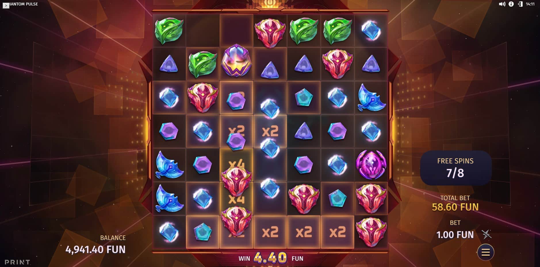 Phantom Pulse slot