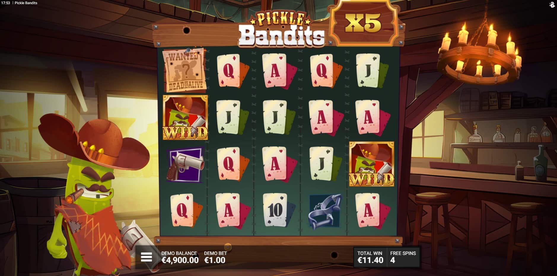 Pickle Bandits slot