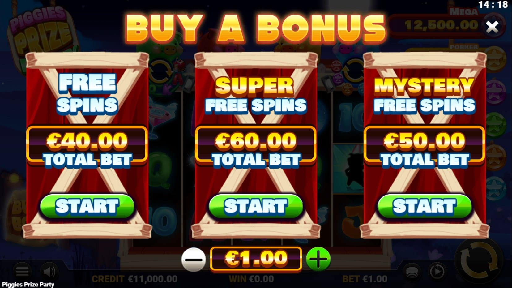 Piggies Prize Party slot