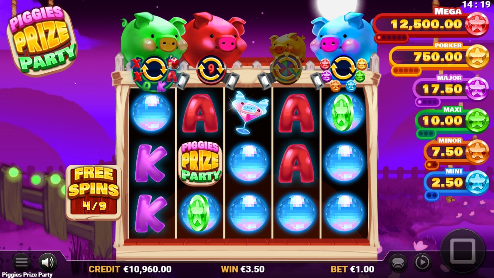 Piggies Prize Party slot