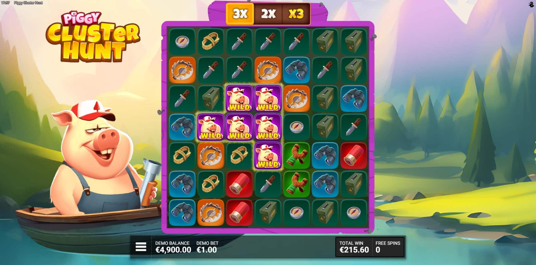 Piggy Cluster Hunt slot