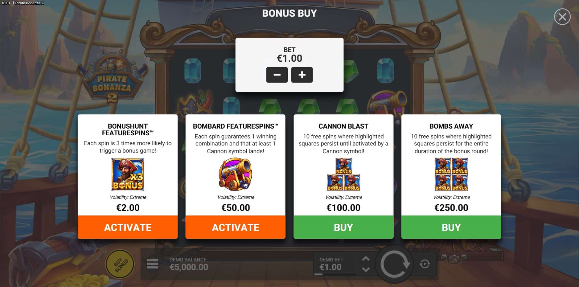 Pirate Bonanza 2 slot