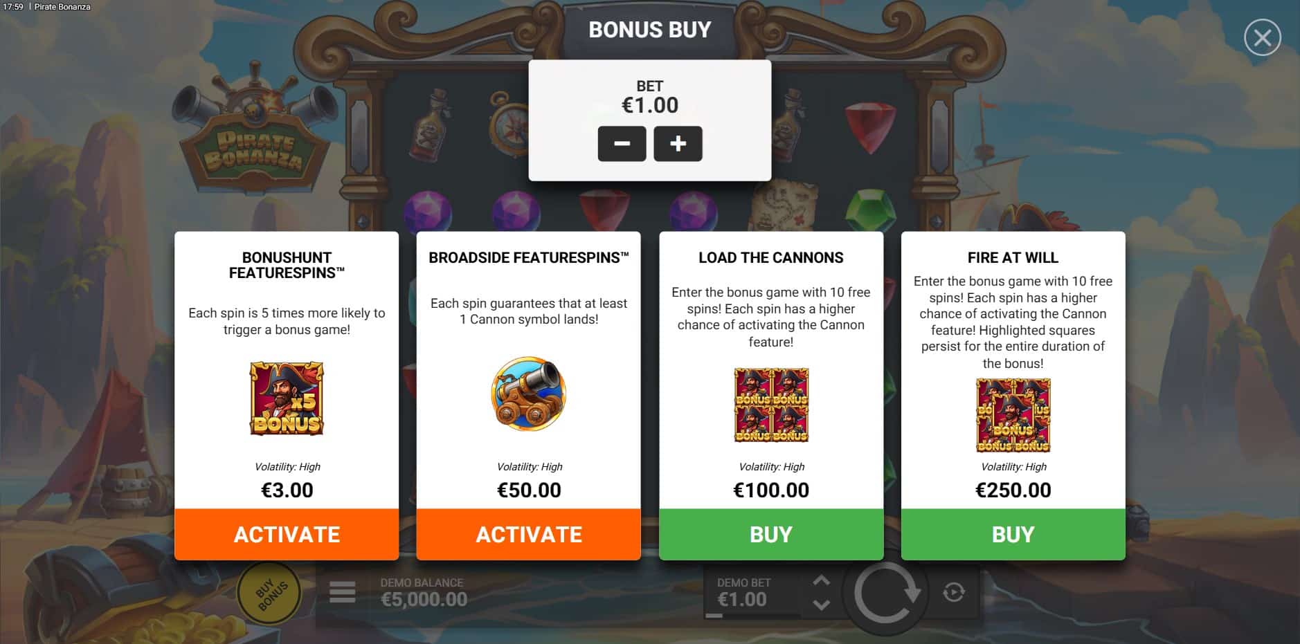 Pirate Bonanza slot