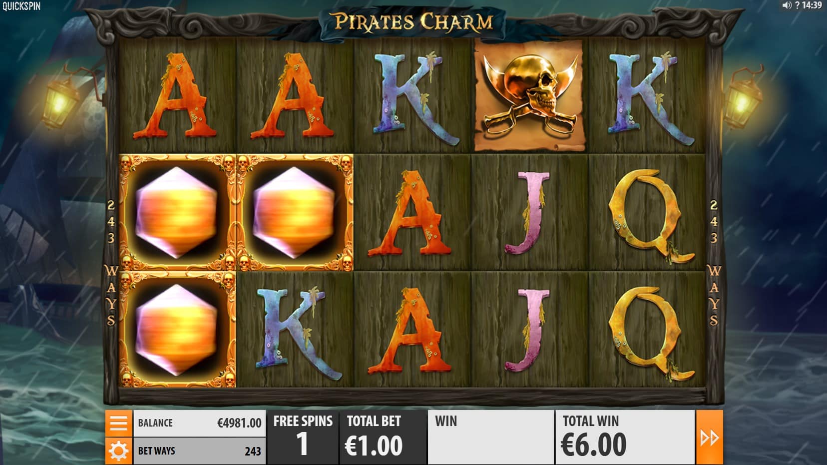 Pirate's Charm slot