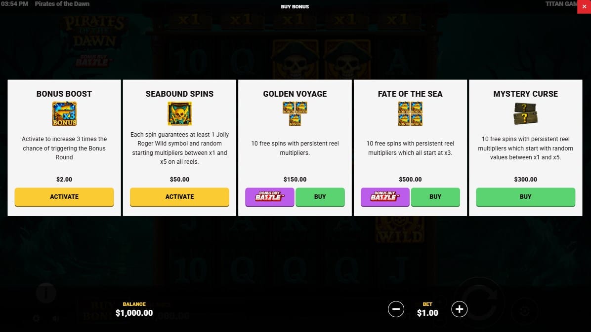 Pirates of the Dawn slot