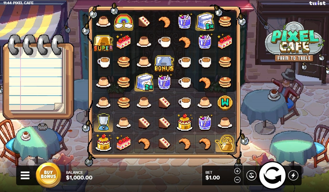 Pixel Cafe slot