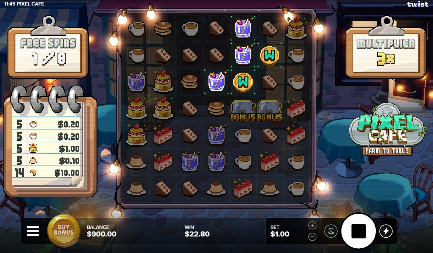 Pixel Cafe slot