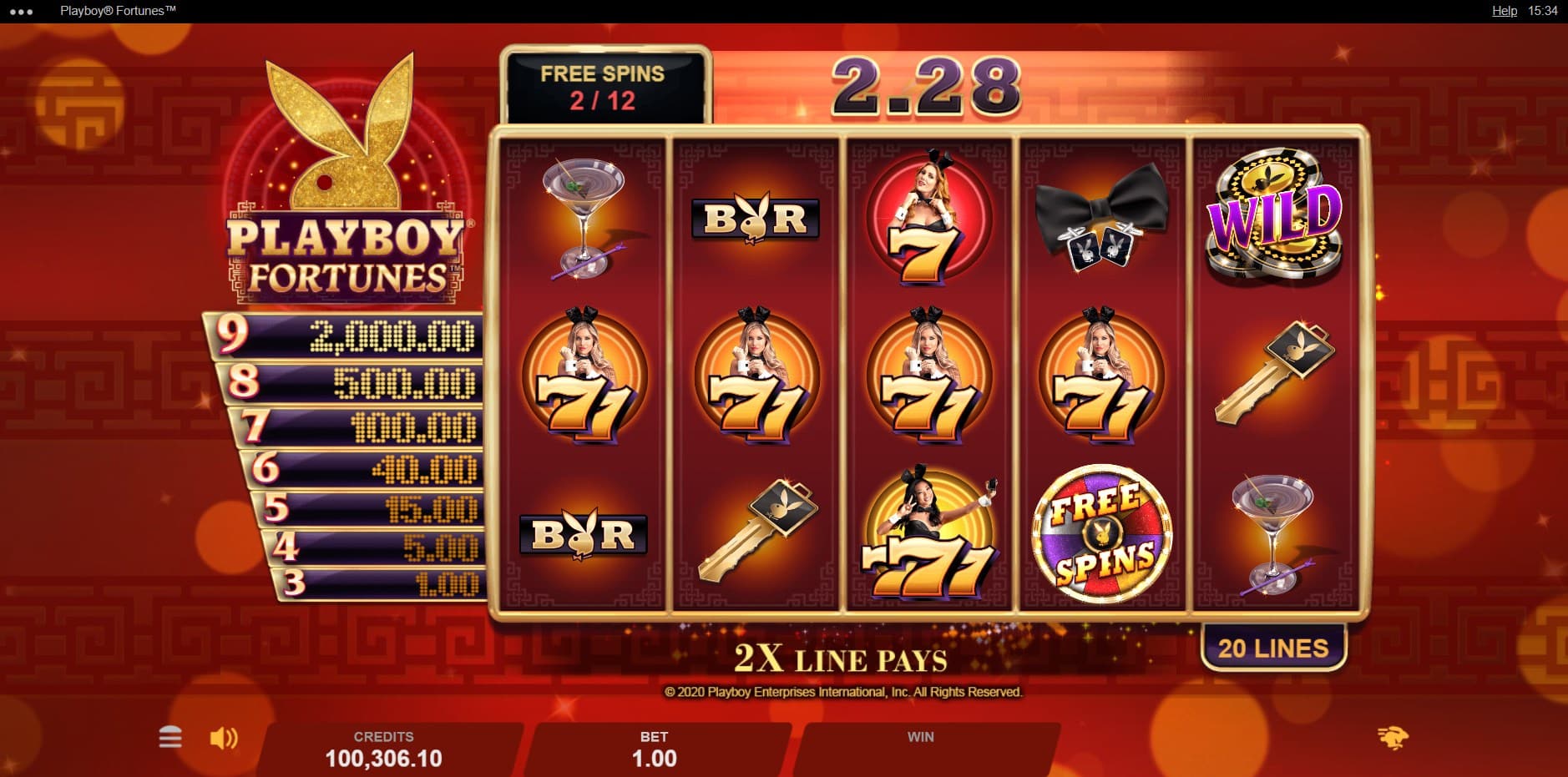 Playboy Fortunes slot
