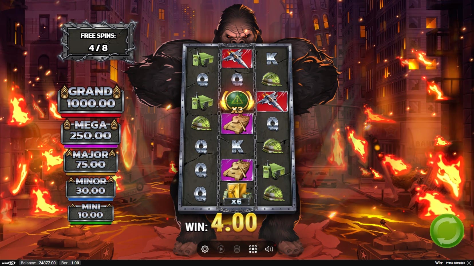 Primal Rampage slot
