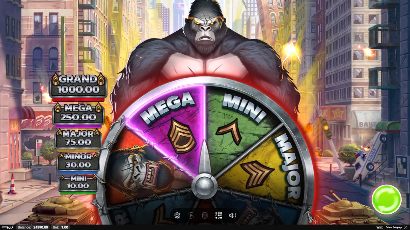 Primal Rampage slot