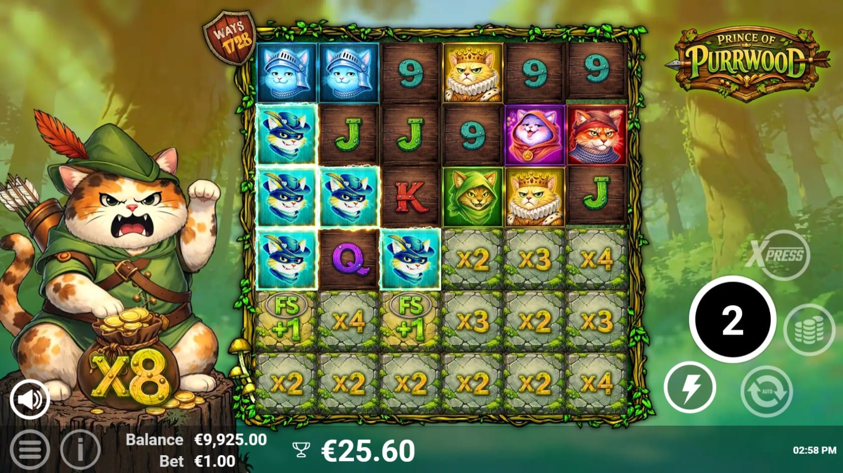 Prince of Purrwood slot