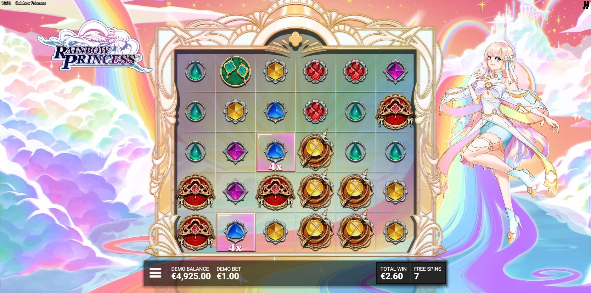 Rainbow Princess slot