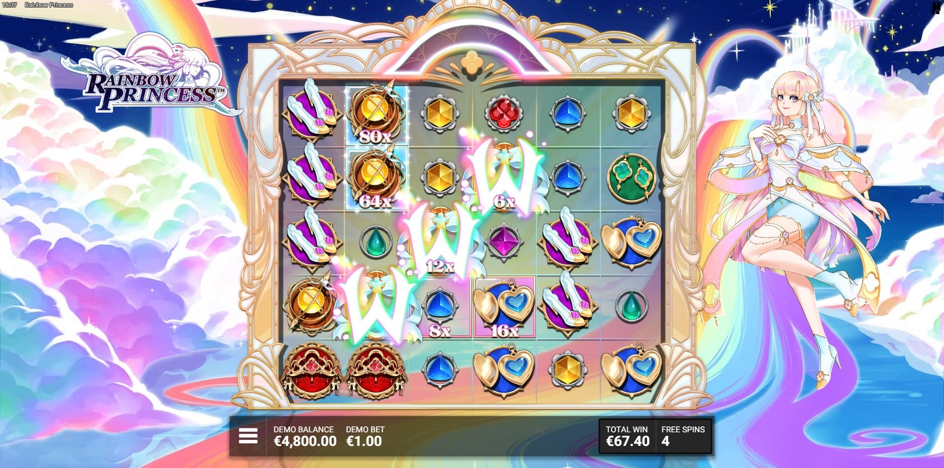 Rainbow Princess slot