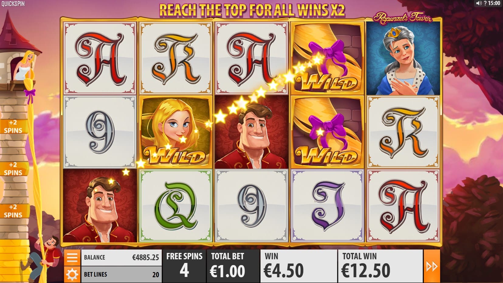 Rapunzel's Tower slot