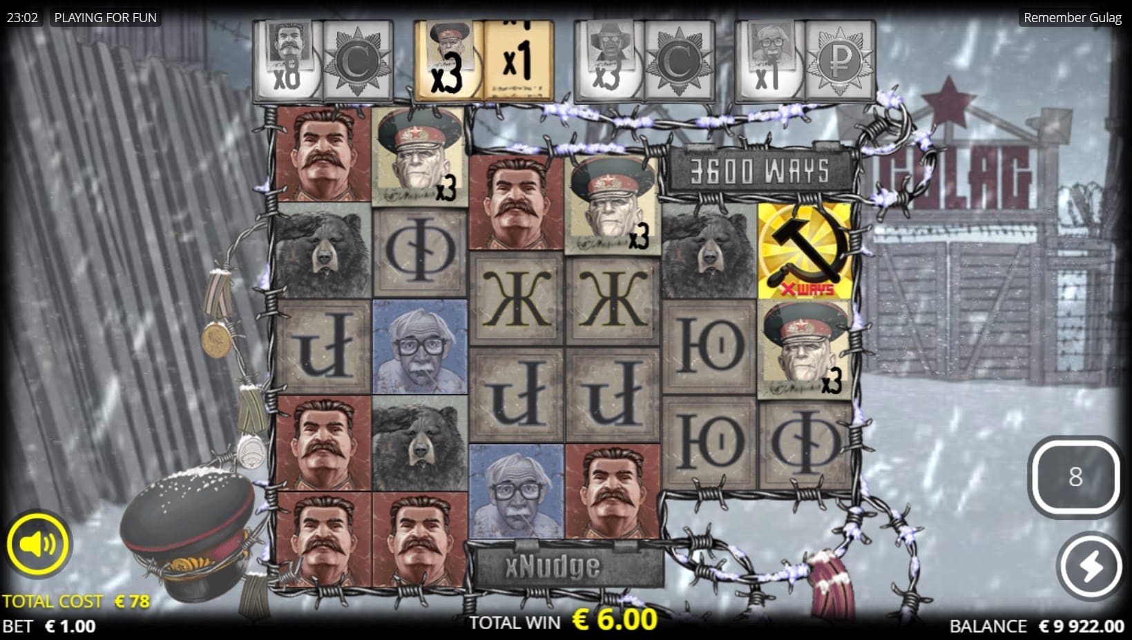 Remember Gulag slot