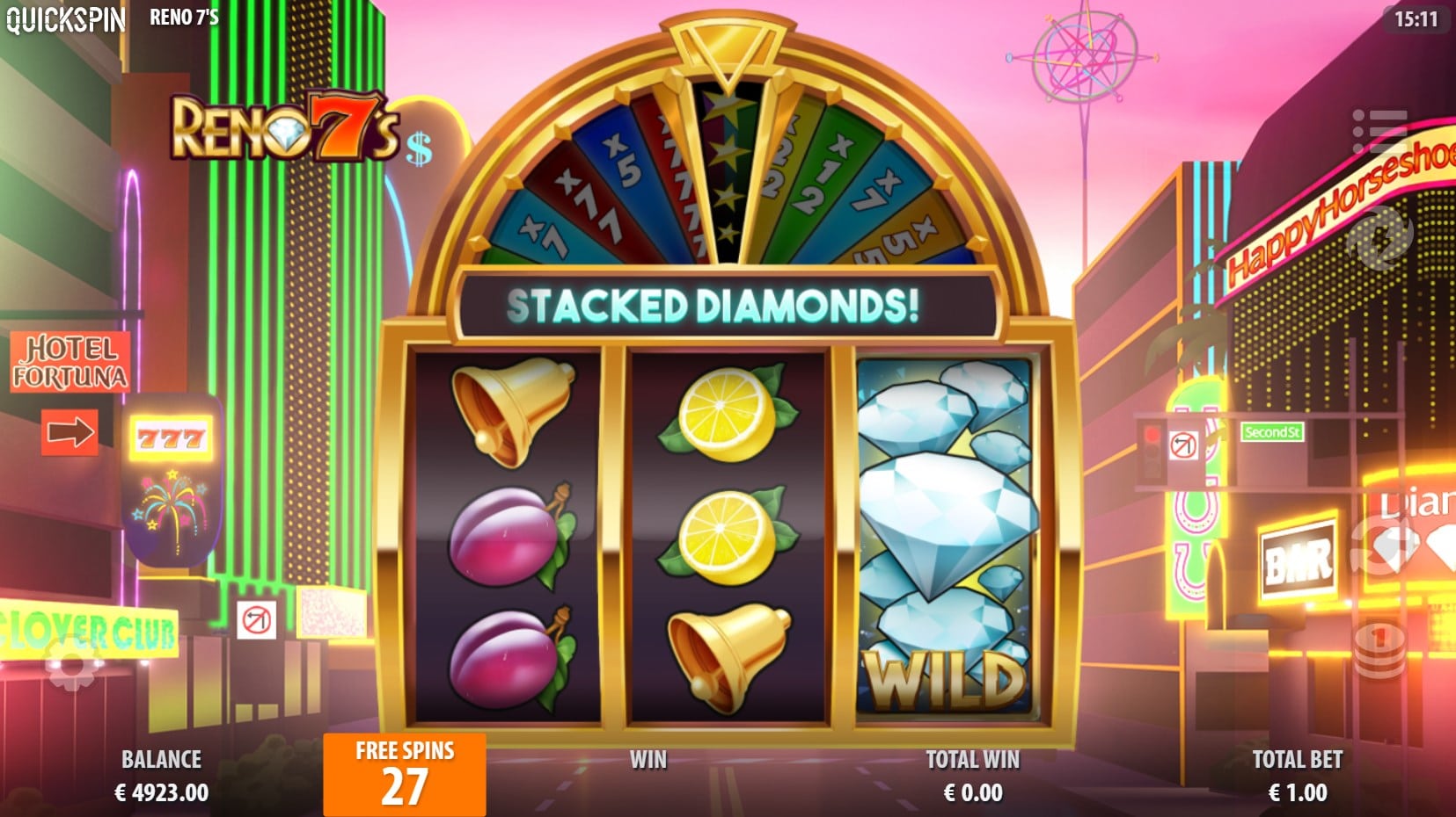 Reno 7's slot