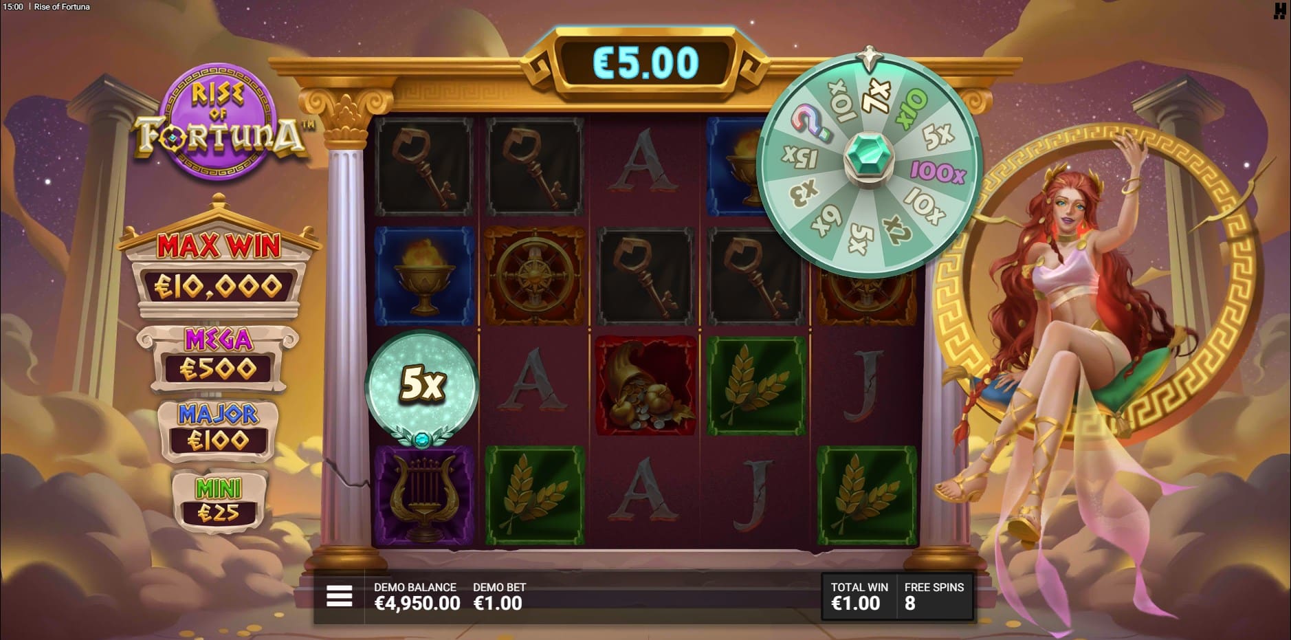 Rise of Fortuna slot