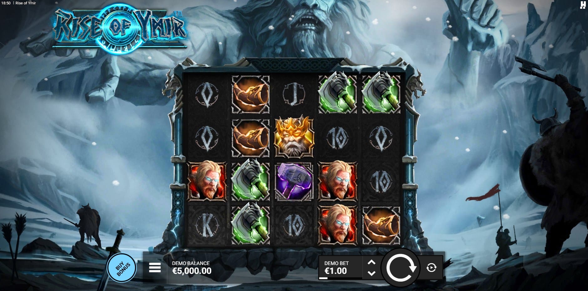 Rise of Ymir slot