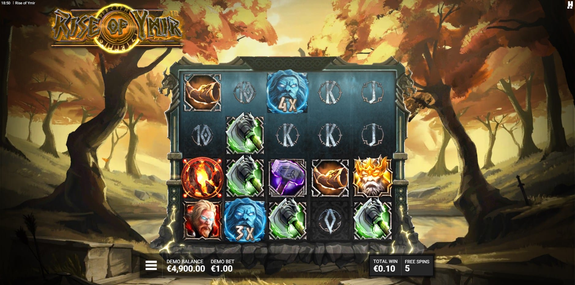 Rise of Ymir slot