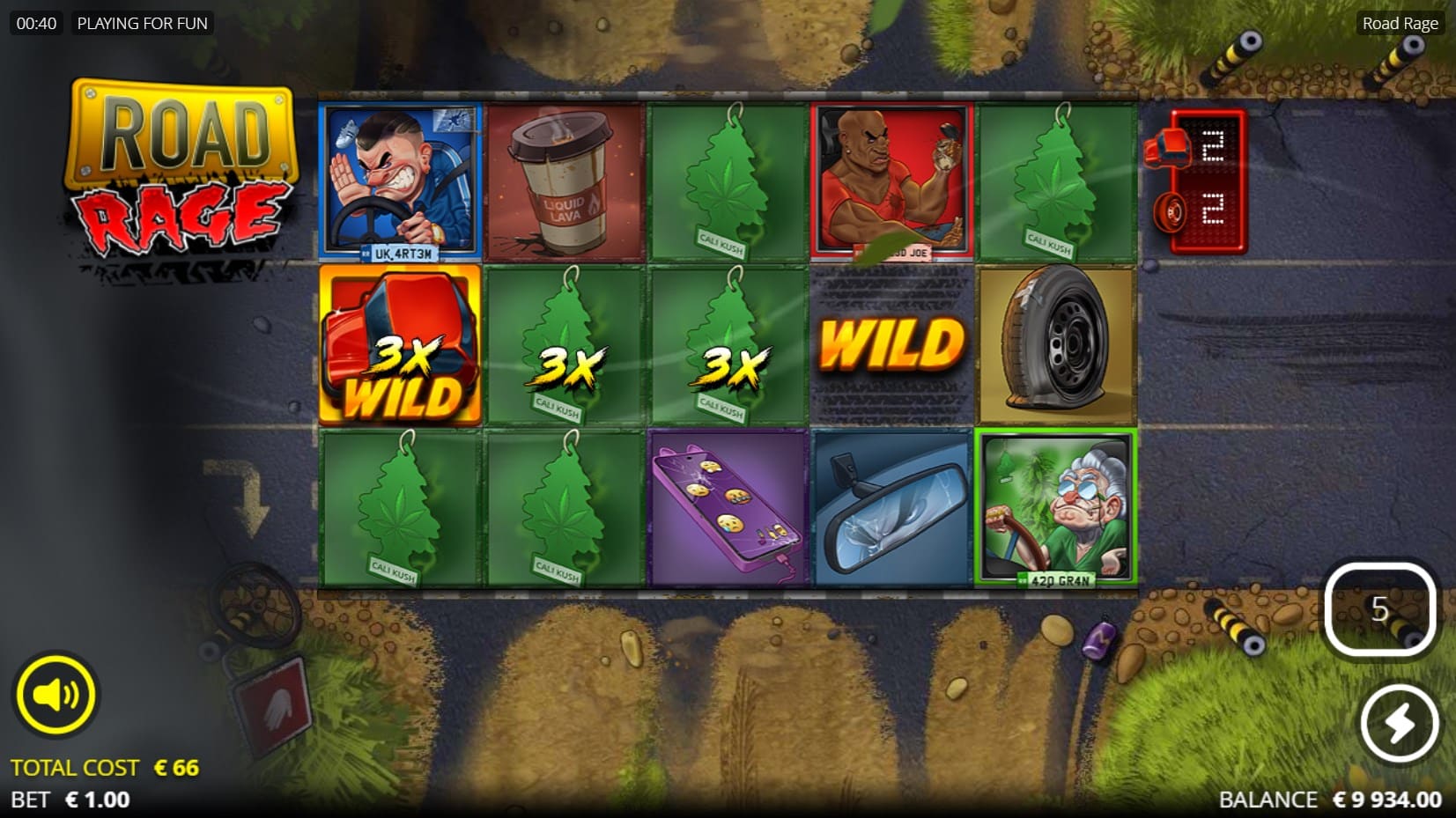 Road Rage slot