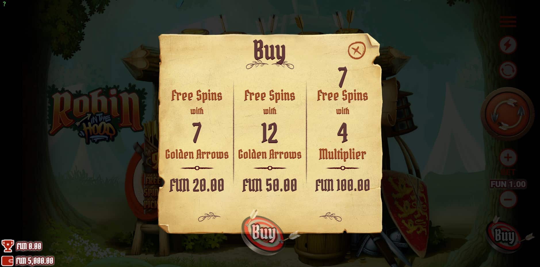 Robin in the Hood slot