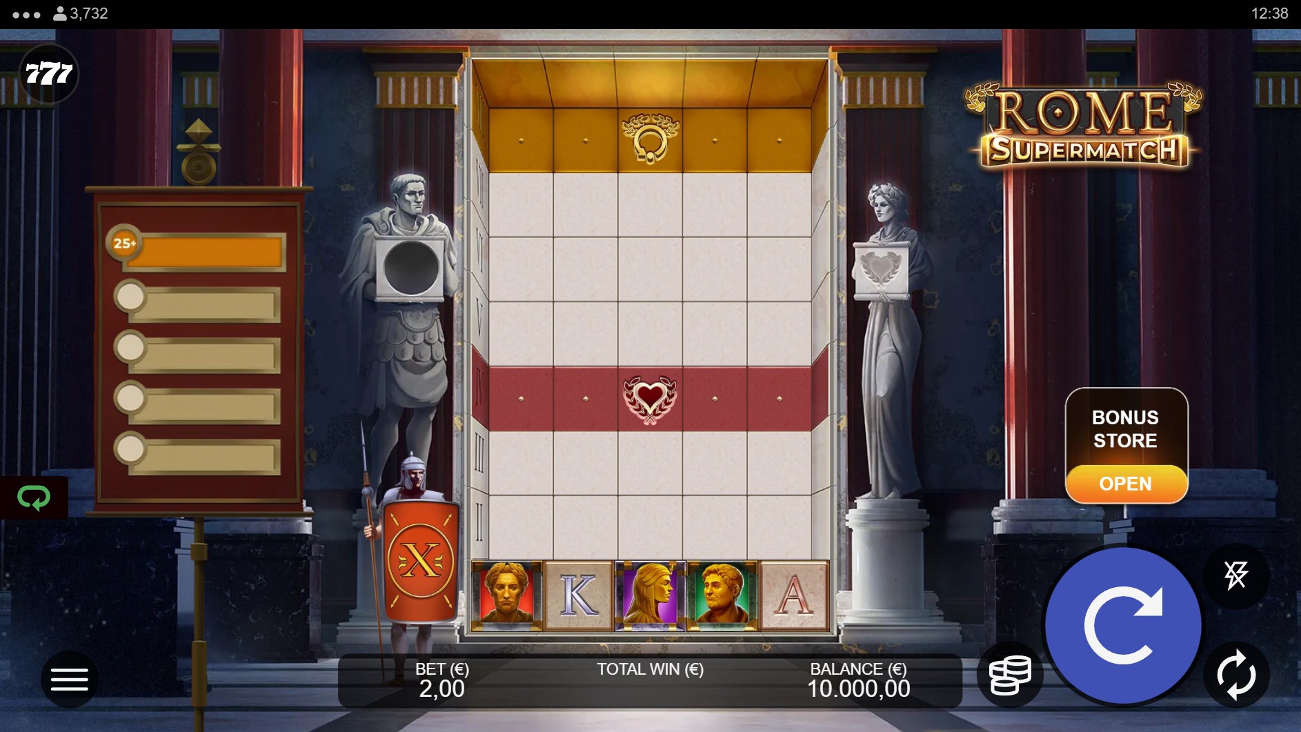 Rome Supermatch Slot - Basegame