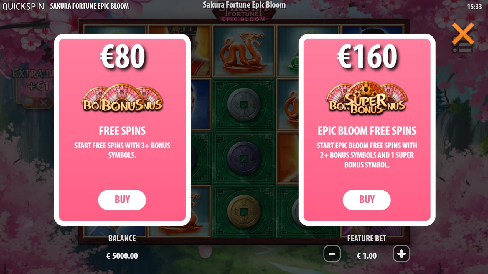 Sakura Fortune Epic Bloom slot